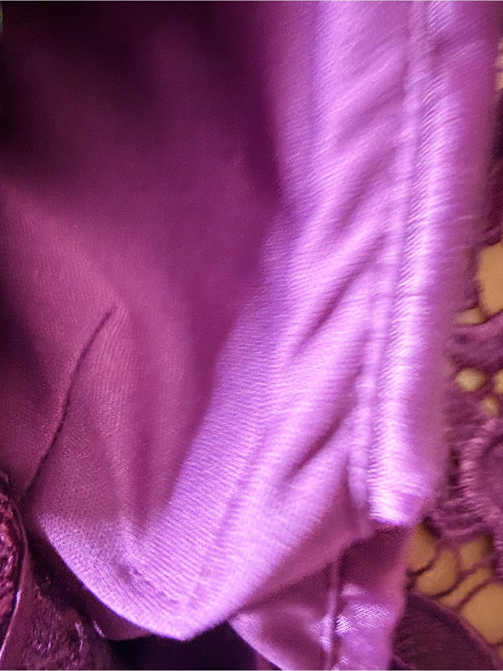 Adrianna Papell Plum Lace Midi Sheath Dress - Picture 5 of 6